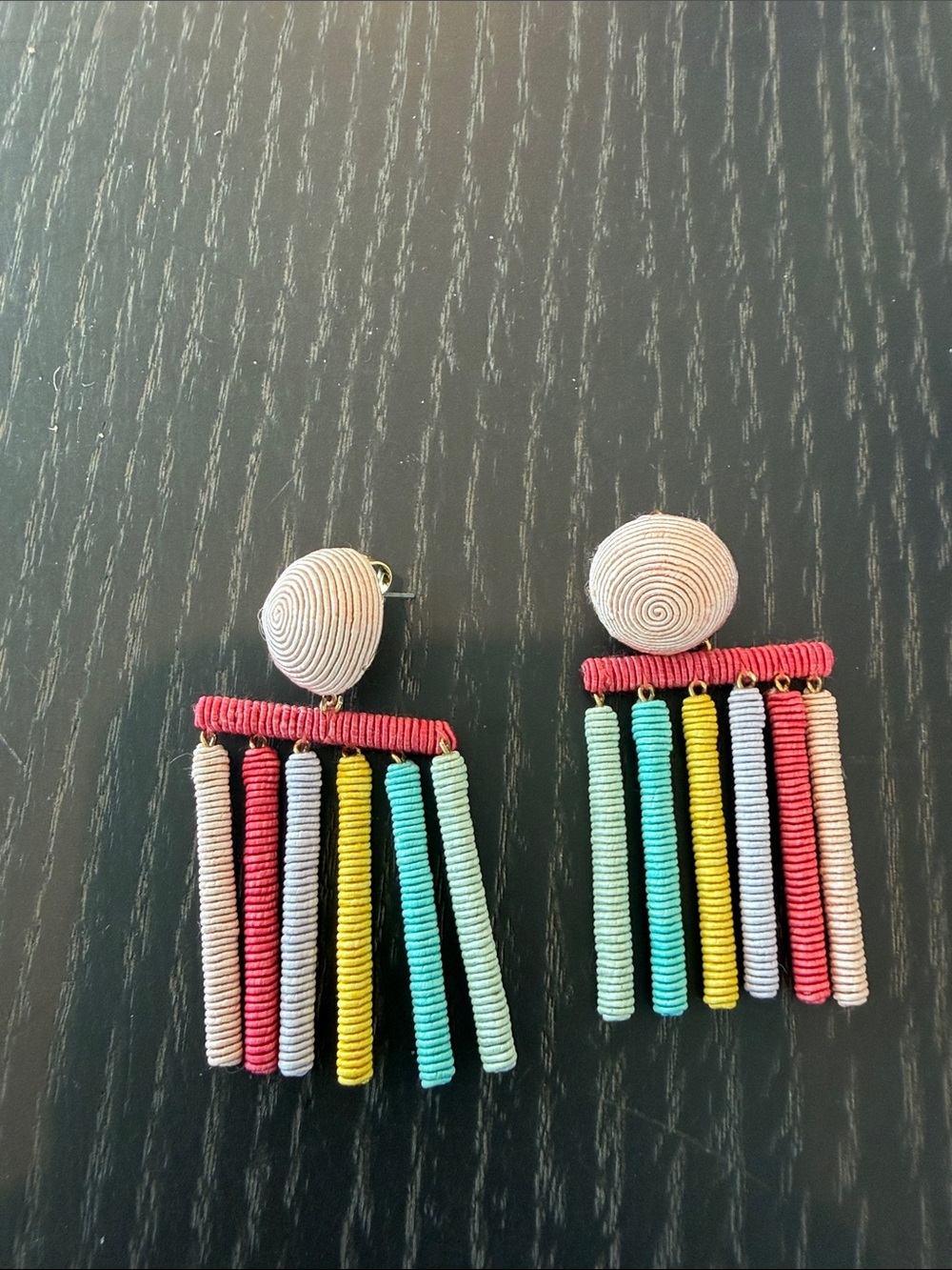 Rebecca de Ravenel rainbow earrings